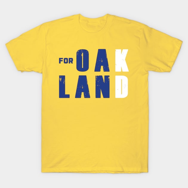 For Oakland/KD - NBA Golden State Warriors T-Shirt by xavierjfong